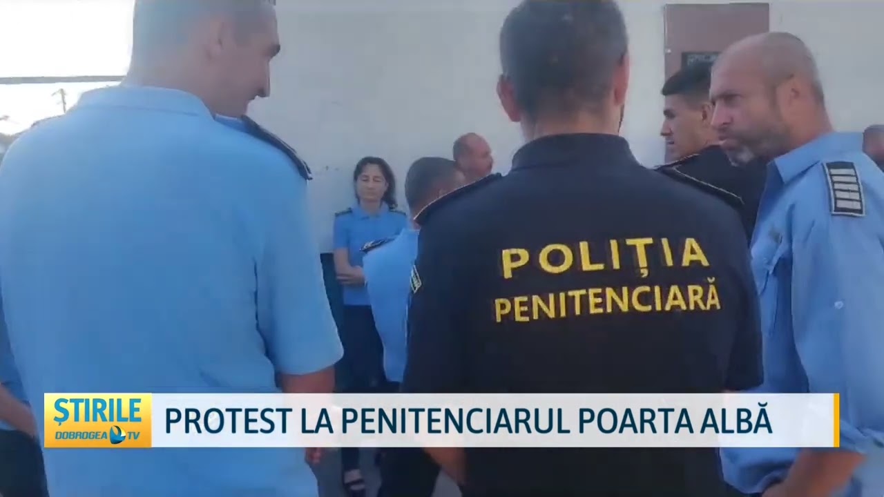 Protest la Penitenciarul Poarta Albă