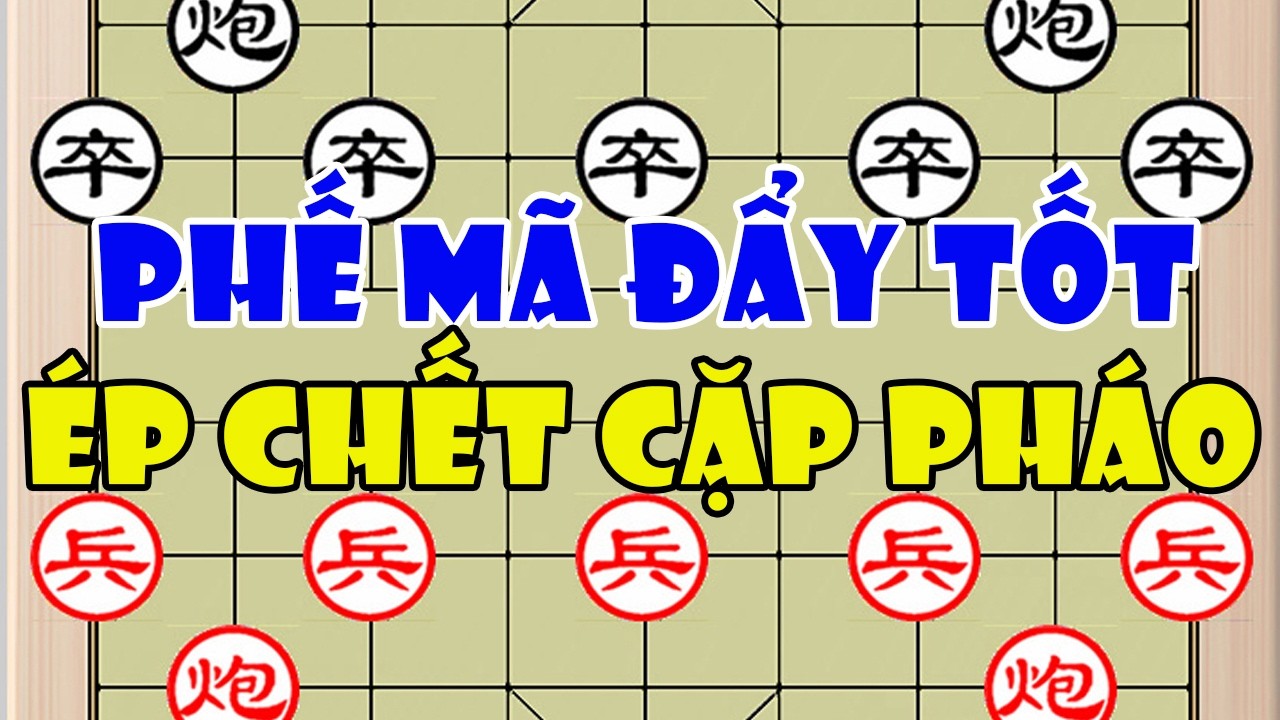 Triệu Hâm Hâm (赵鑫鑫) vs Mạc Tử Kiện (莫梓健)| Phế Mã Đẩy Tốt Ép Chết Cặp Pháo Không Lối Thoát
