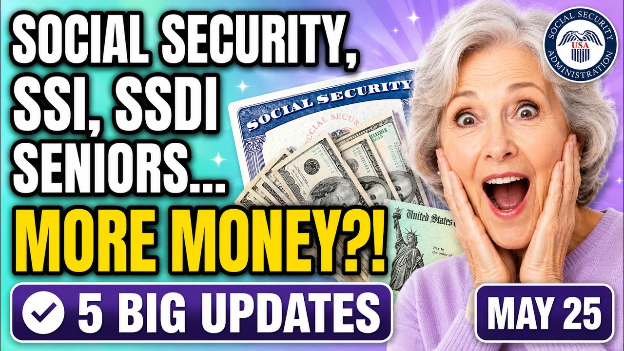 Social Security Update! | 5 BIG CHANGES Seniors Need To Watch Now! SSI, SSDI, Medicare