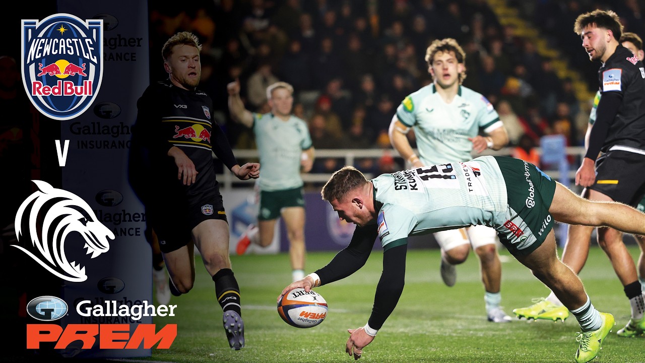 FULL MATCH: Newcastle Red Bulls v Leicester Tigers | BIG BONUS-POINT WIN | Gallagher PREM