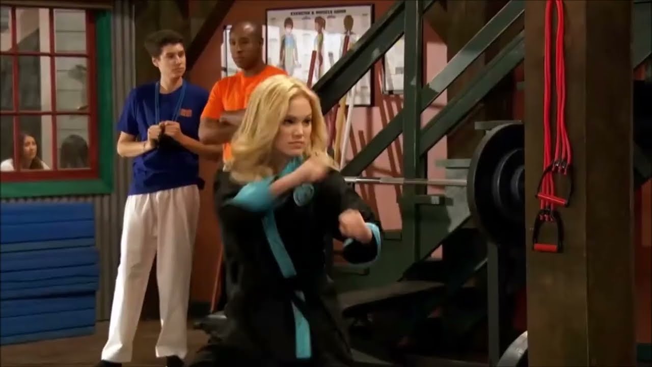 Woman Vs Men Karate Fight Scene