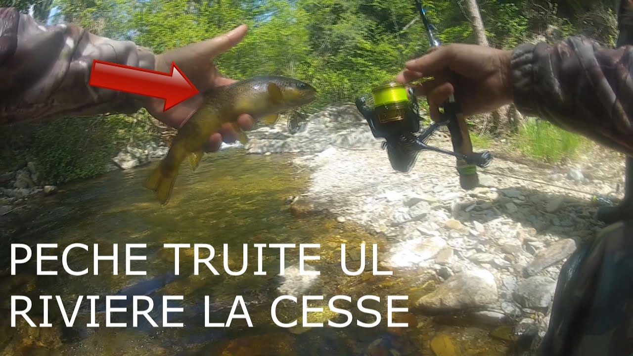 PECHE TRUITE UL RIVIERE LA CESSE