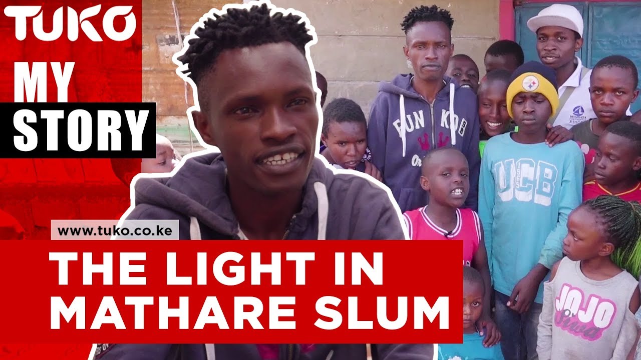 The Kenyan man bringing hope to the children of Mathare Slums  | Tuko TV