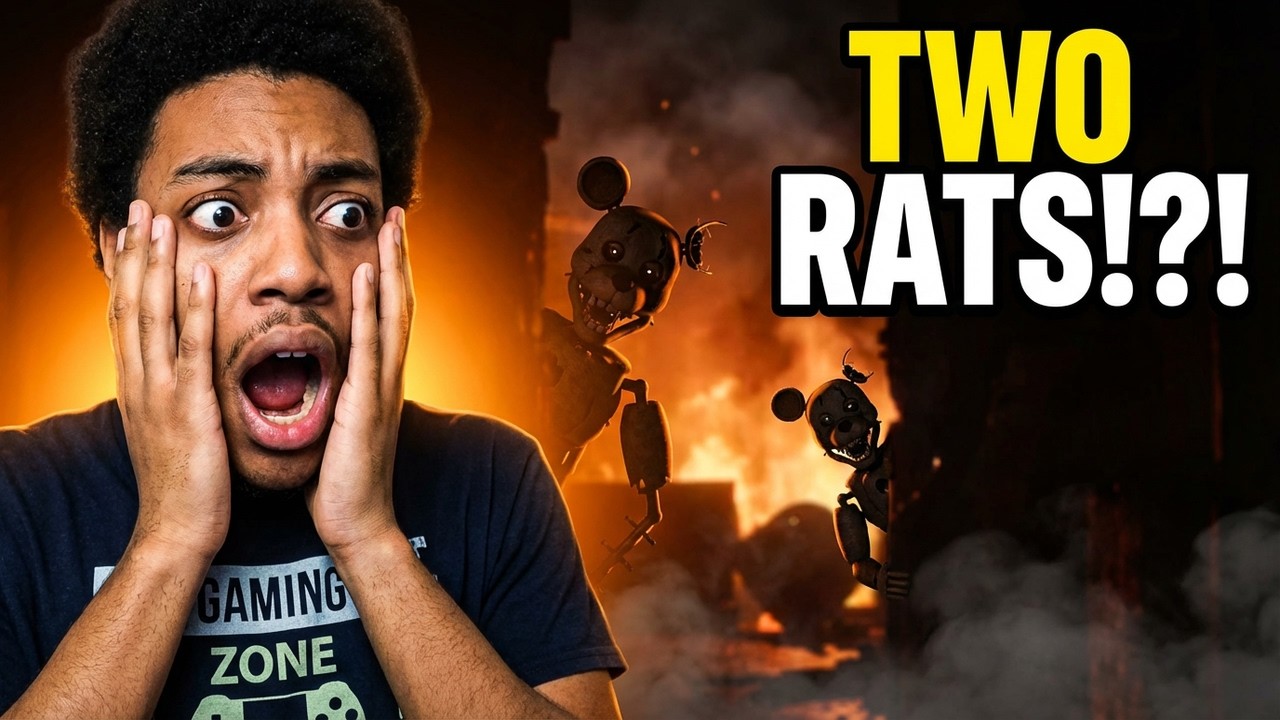 THE RAT SPLIT INTO TWO!? | Five Nights at Candy's 2 (Nights 5 and 6)