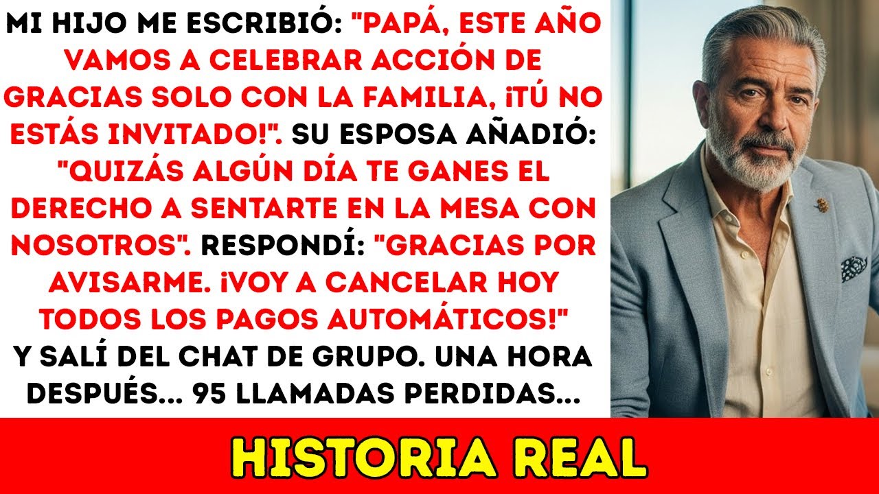 ¡No Mereces Sentarte A La Mesa Con Nosotros! Dijo Mi Nuera En Acción De Gracias, Así Que Cambié...