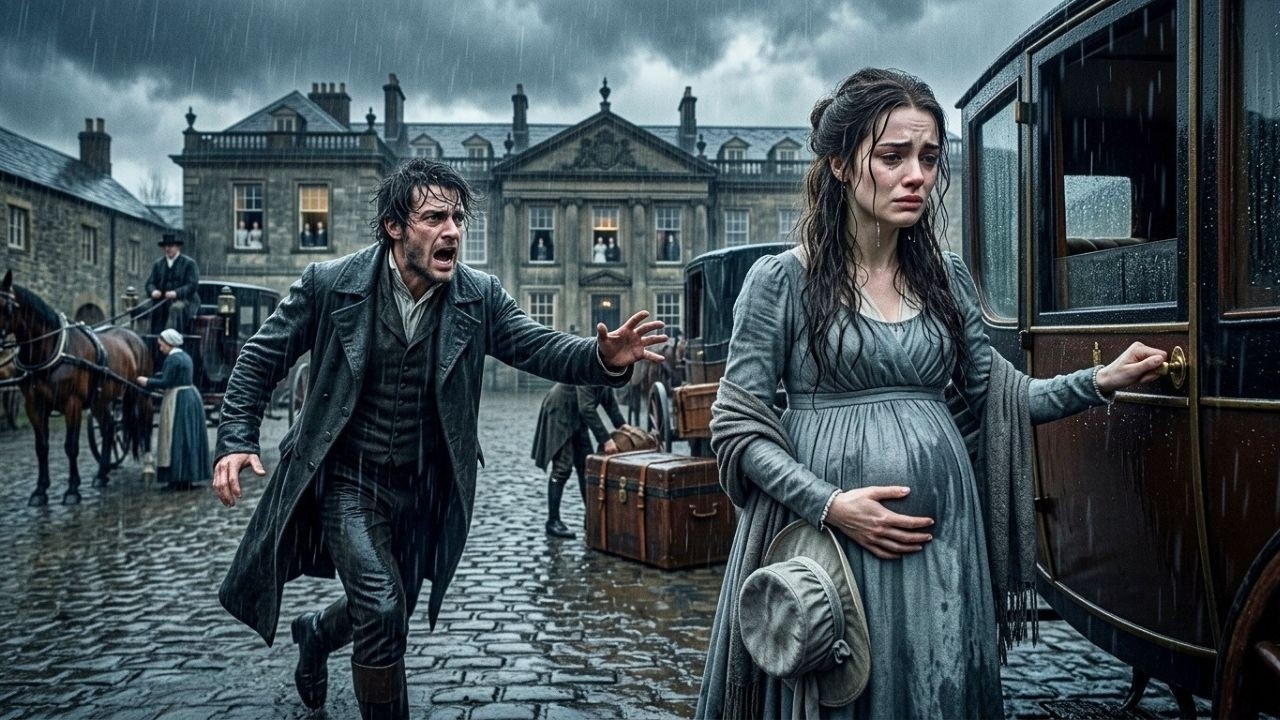 HE SENT HER AWAY IN DISGRACE—THEN DISCOVERED TOO LATE THE DUCHESS CARRIED HIS ONLY HEIR