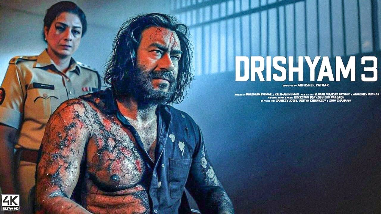 Drishyam 3 | Ajay Devgn Returns | Ultimate Crime Thriller | Official Movie | 4K Ultra HD