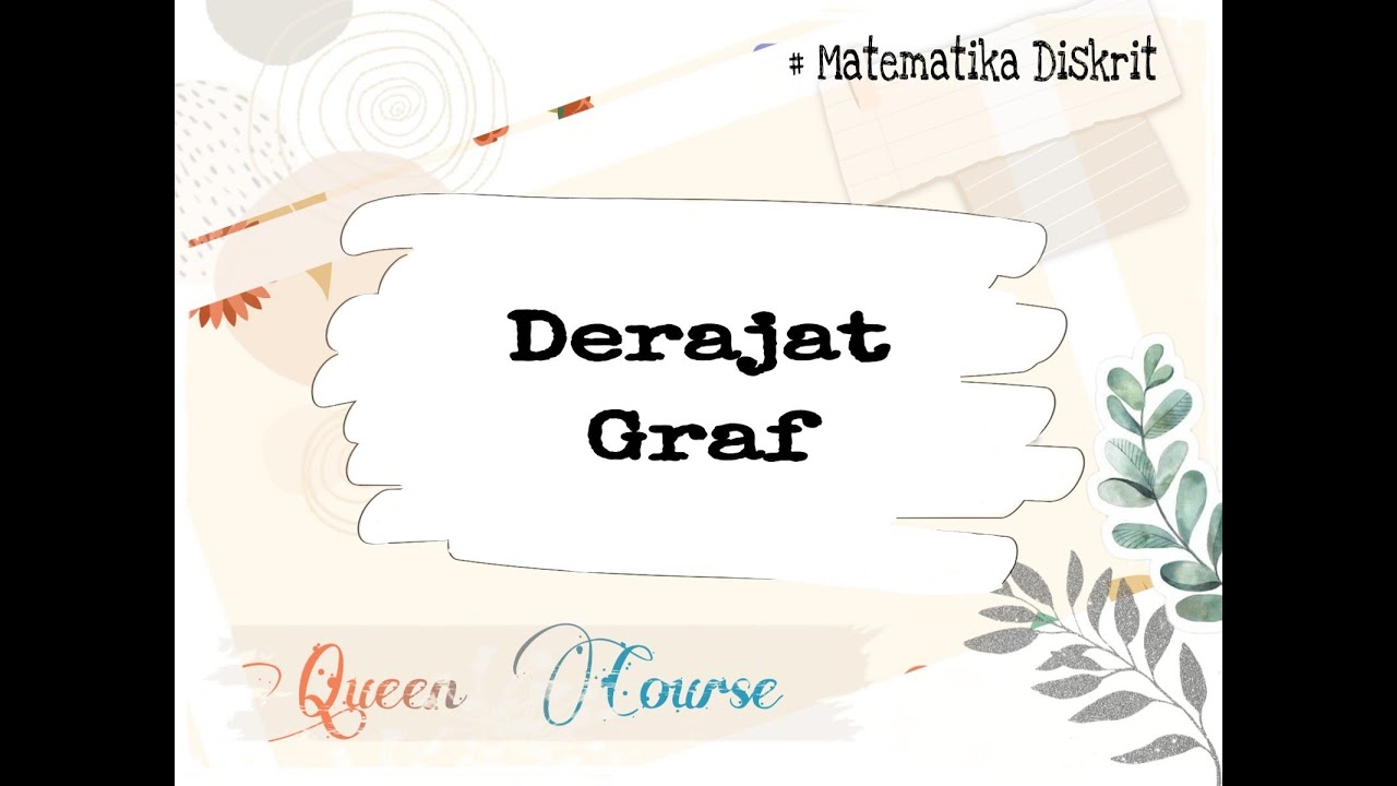 Cara Menentukan Derajat Graf