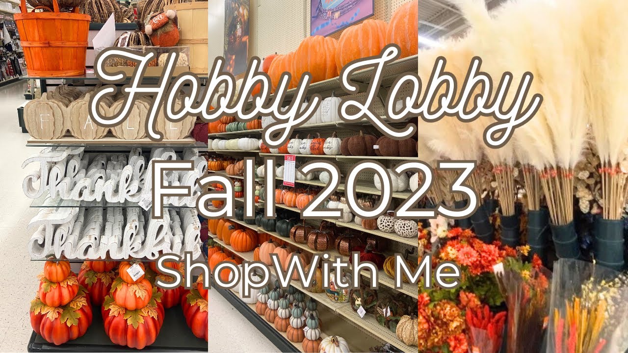 Hobby Lobby Fall Shop with Me | Cozy Fall Finds | Neutral Decor  #hobbylobby #falldecoratingideas