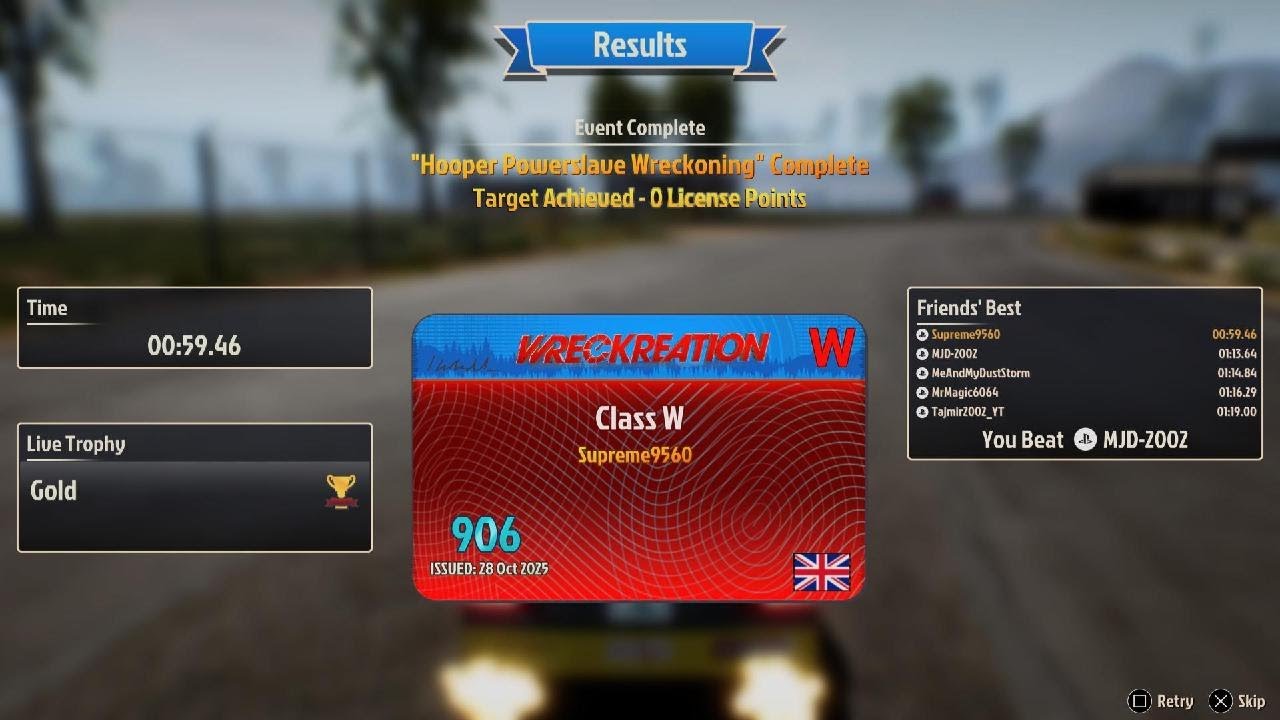 Wreckreation Hooper Powerslave Wreckoning 59.46 Speedrun