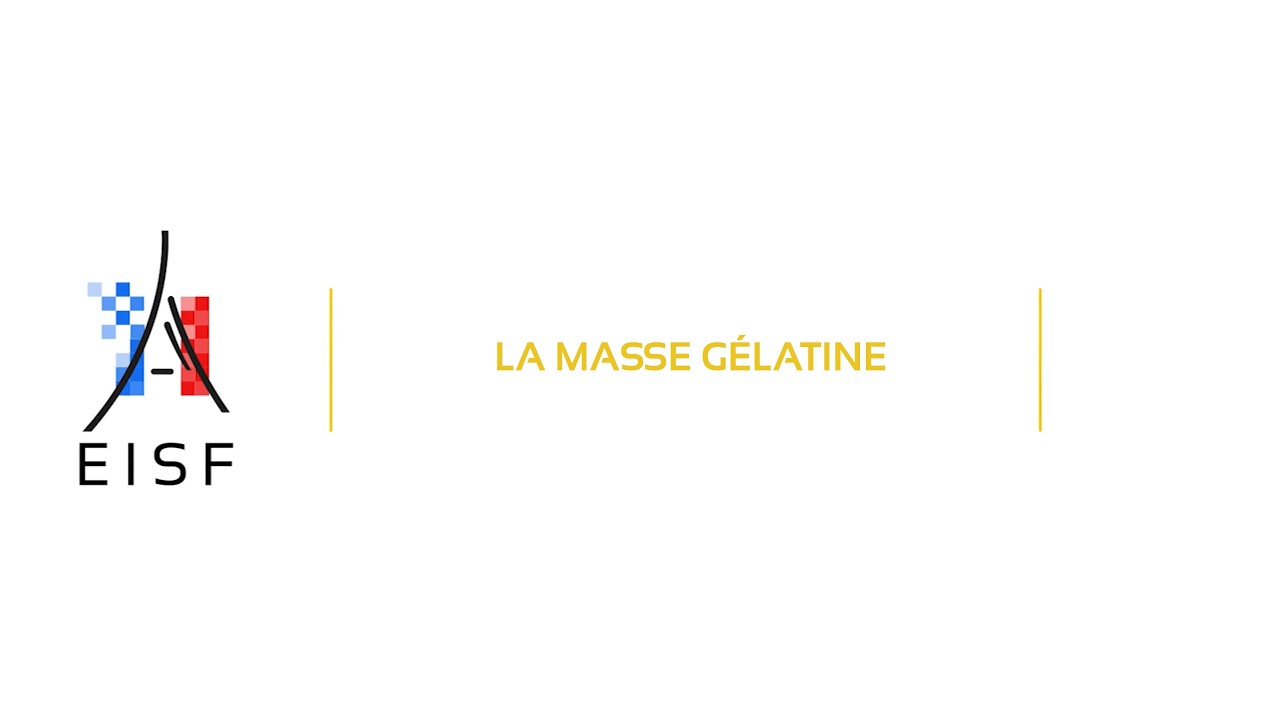 Extrait EISF | La masse gélatine : préparation, hydratation et dosage en pâtisserie