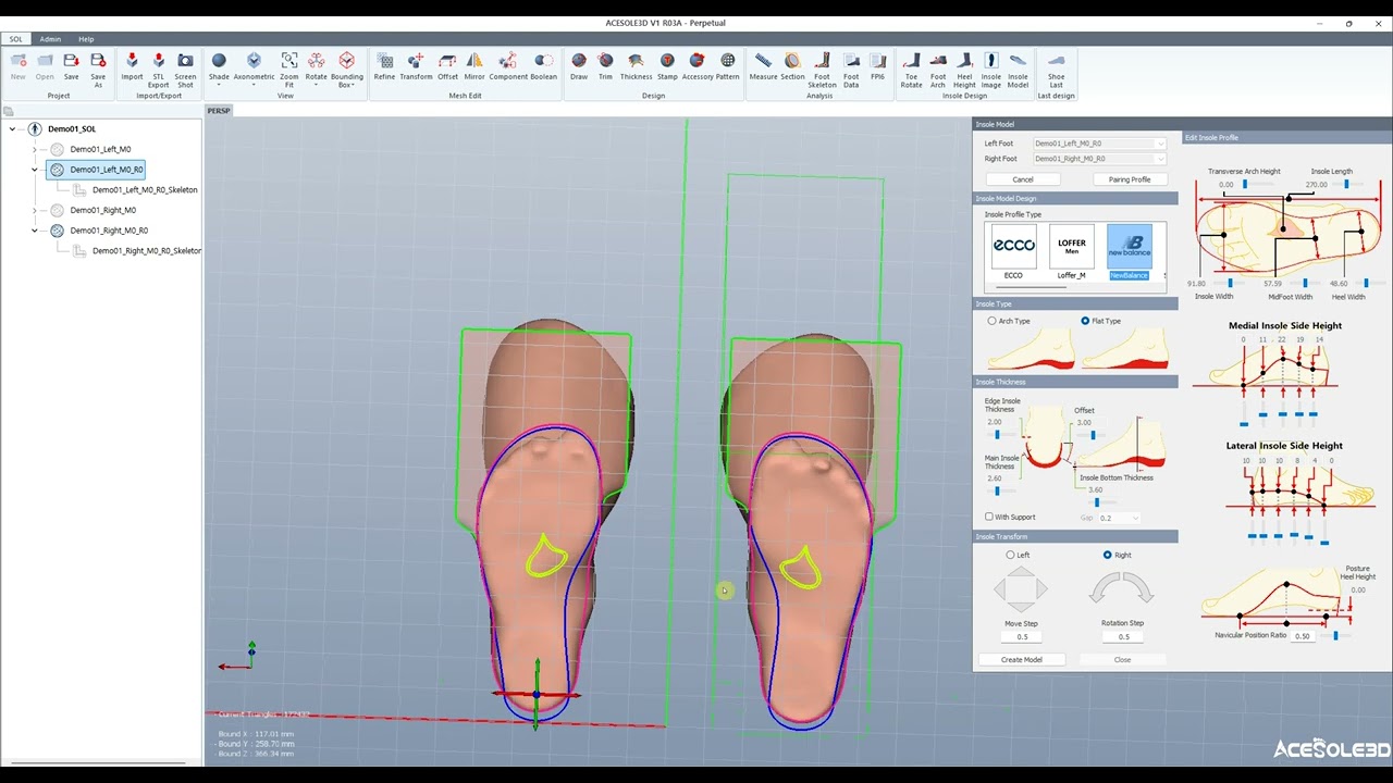 New Insole Model