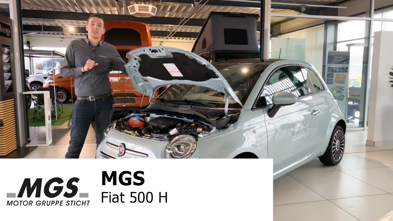 Vorsicht Stil an Bord - Fiat 500 Hybrid Launch - Test deutsch, Review, Fahrbericht, Kaufberatung MGS