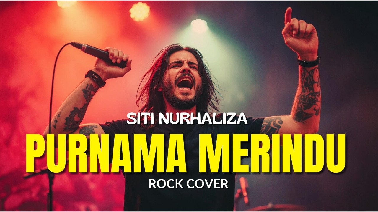 PURMANA MERINDU - SITI NURHALIZA ROCK COVER - SITI NURHALIZA PURNAMA MERINDU COVER VERSI ROCK
