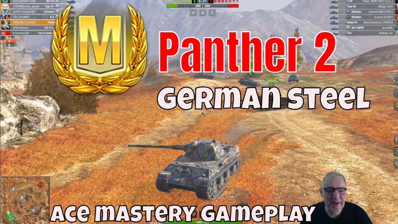 Panther II Mastery! Blitzing Tier 8 in One of the Hardest Grinds | World of Tanks Blitz Free-to-Play
