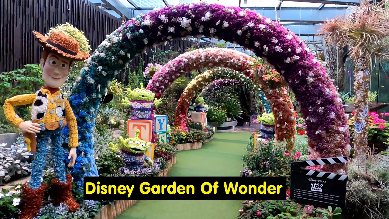 Disney And Pixar Takeover | Disney Garden Of Wonder Floral Gardens | Gardens By The Bay