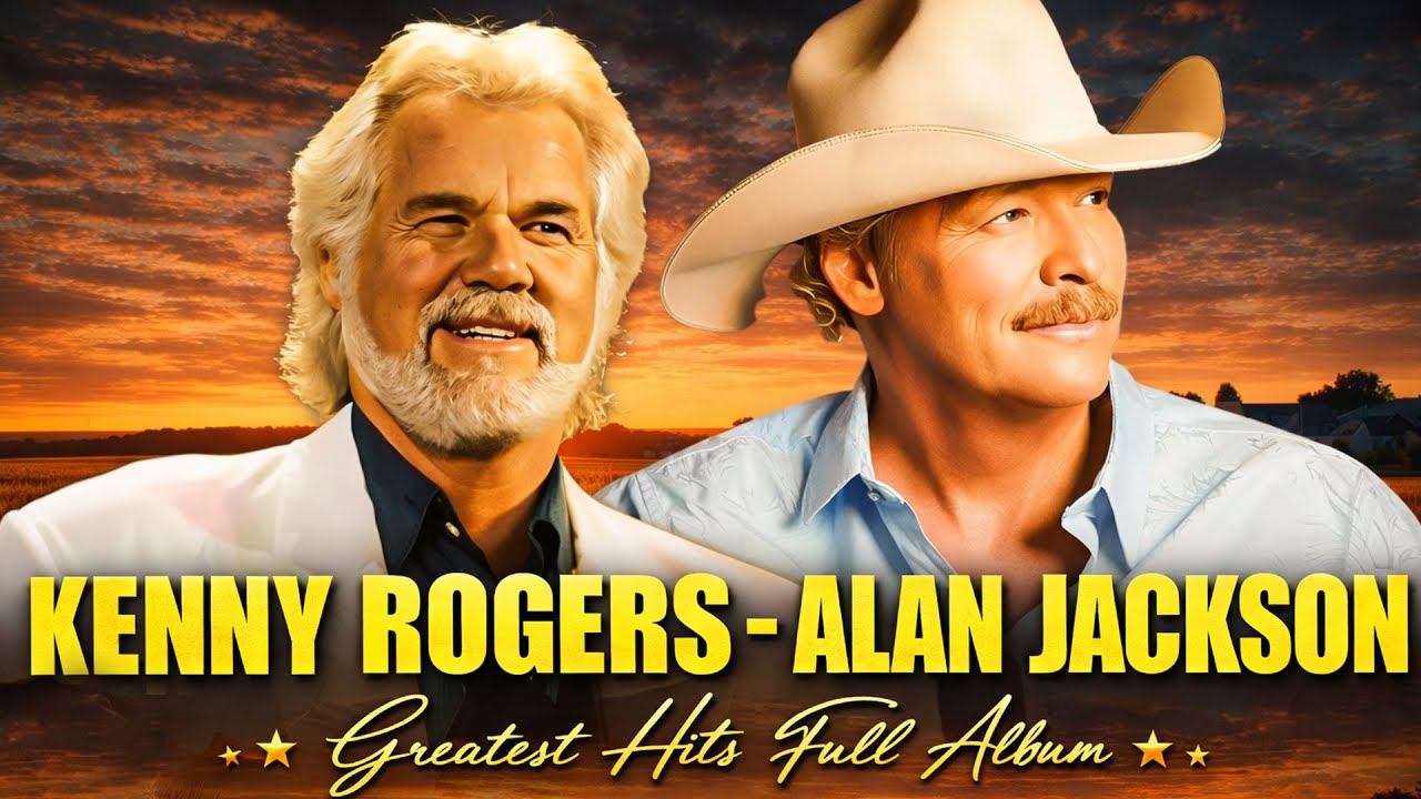Kenny and Alan 🤠Kenny Rogers and Alan Jackson represent the timeless soul of classic country