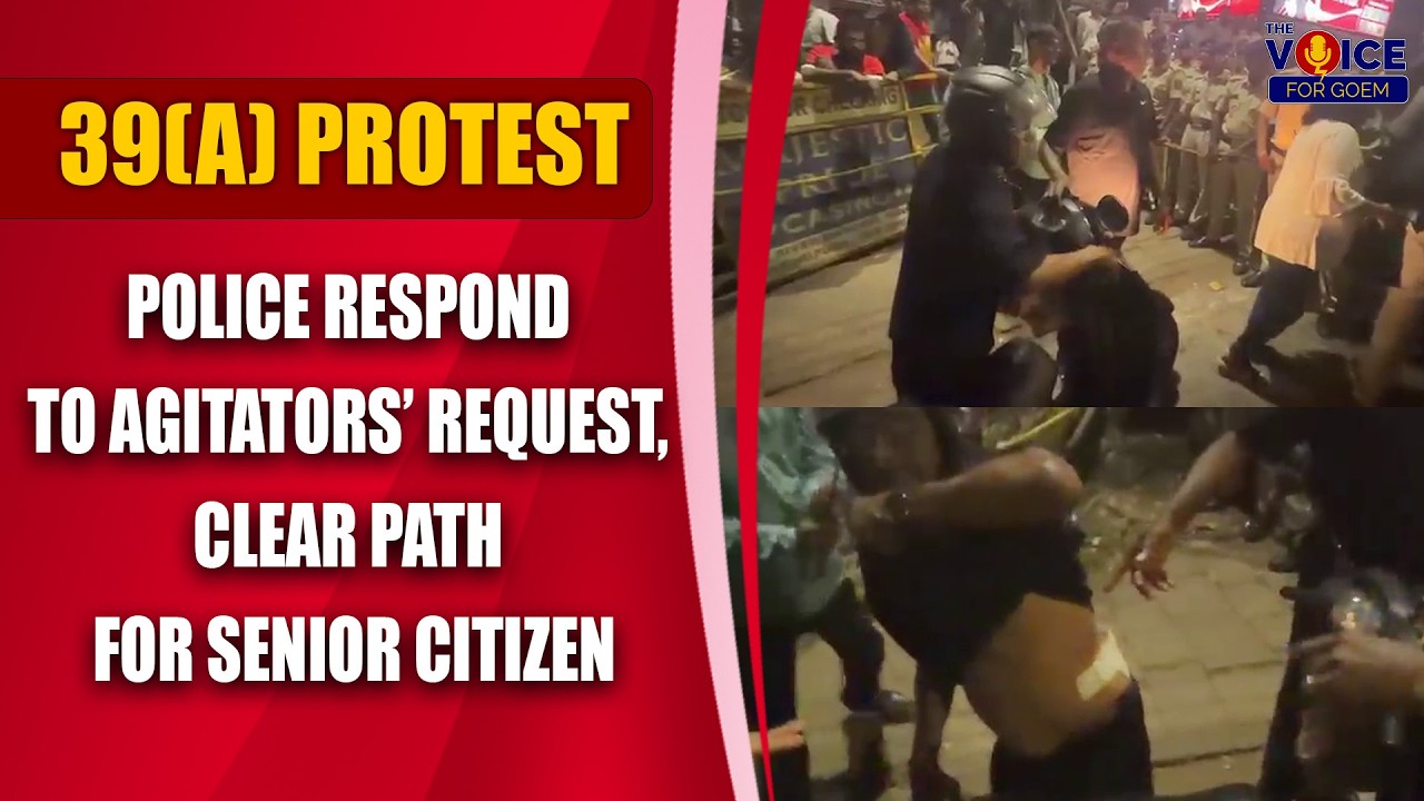 Police Respond to Agitators&rsquo; Request, Clear Path for Senior Citizen