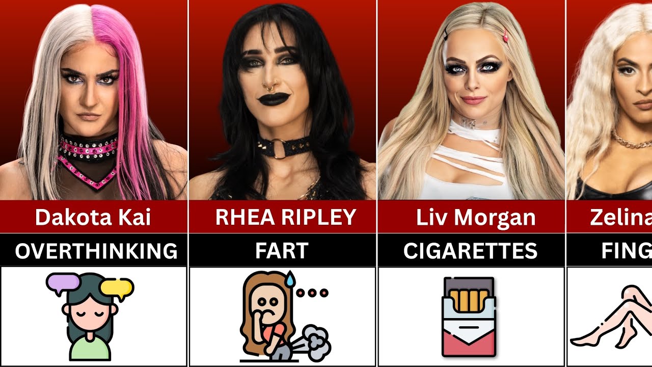 Неизвестные привычки женщин-рестлеров WWE (за кулисами)