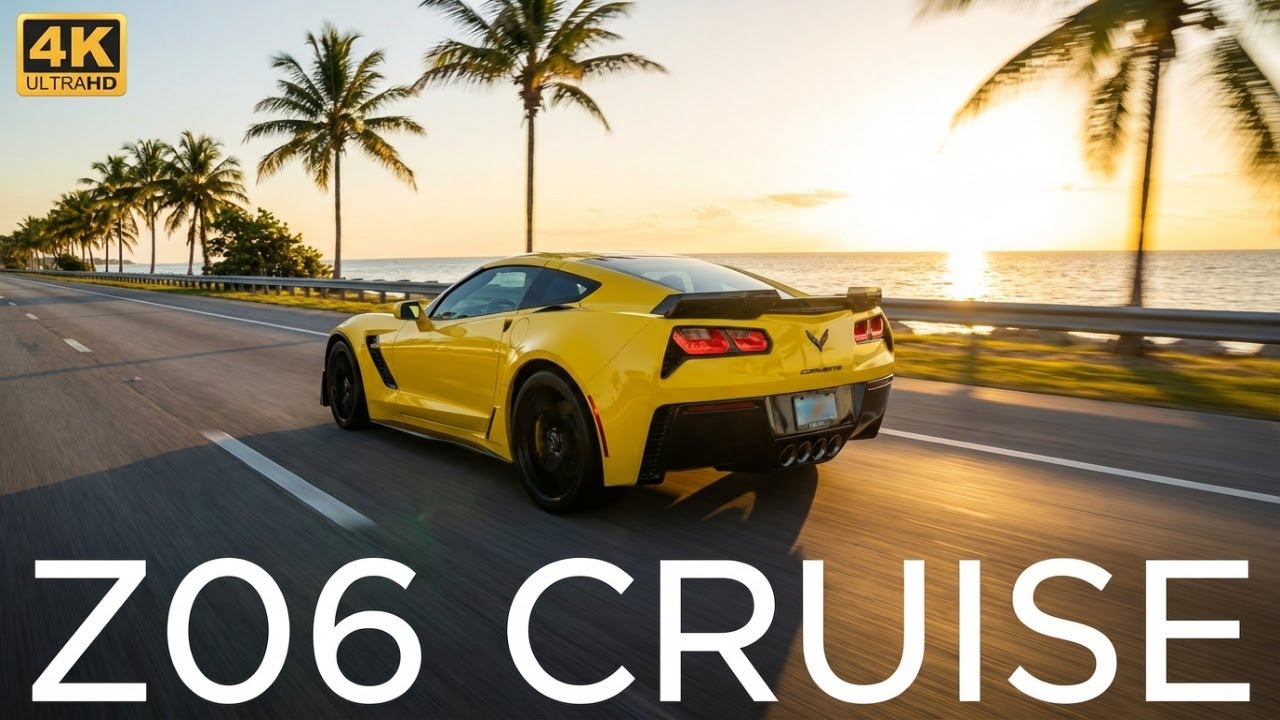 Corvette Z06 - Beamng Drive| Cruise Gameplay