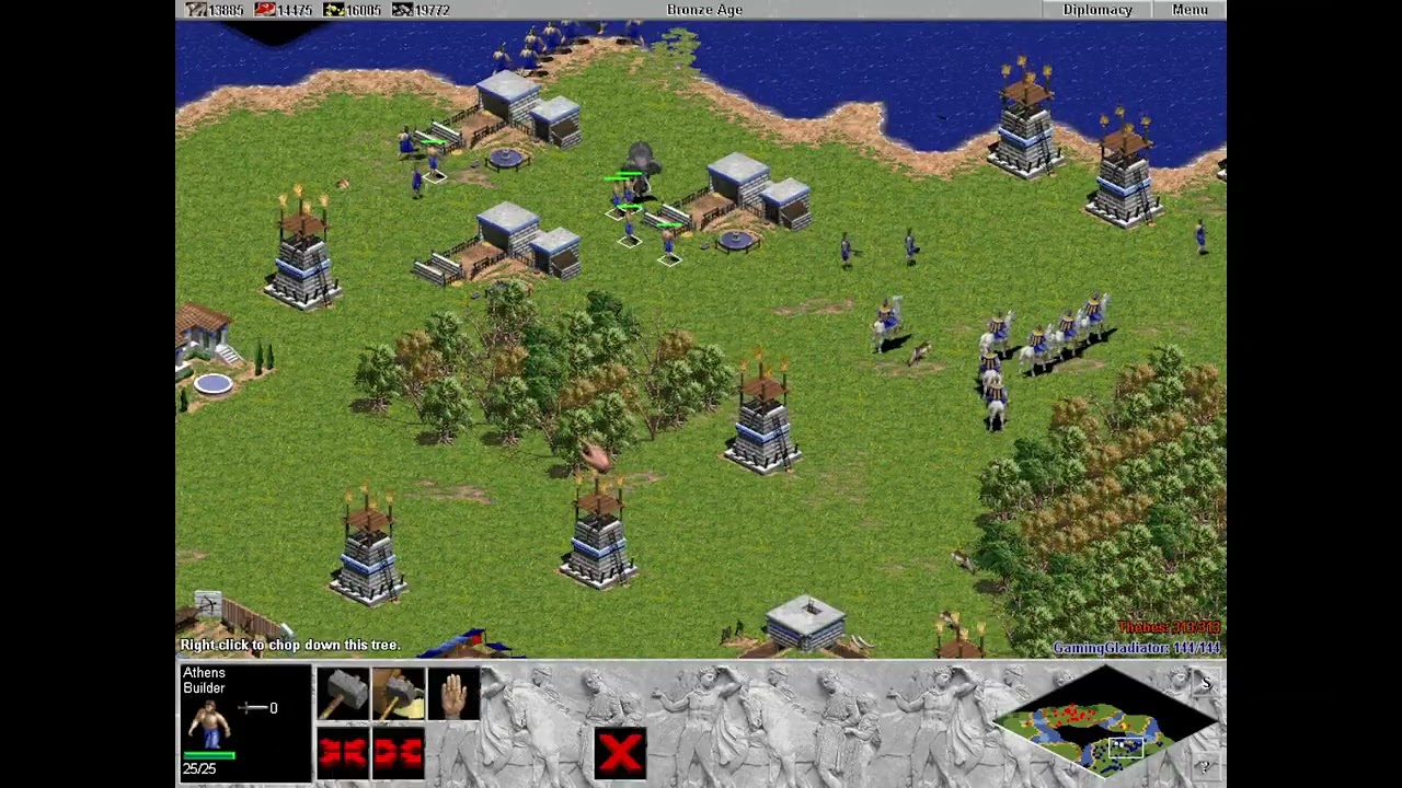 Age of Empires | The Rise of Rome Walkthrough | Glory of Greece | Citadel