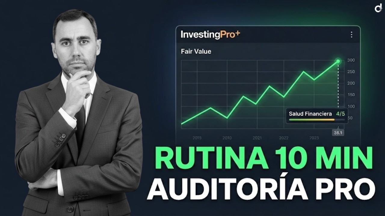 🟢 &iquest;Solo 10 MINUTOS? Mi rutina profesional para auditar acciones (Sin Humo)