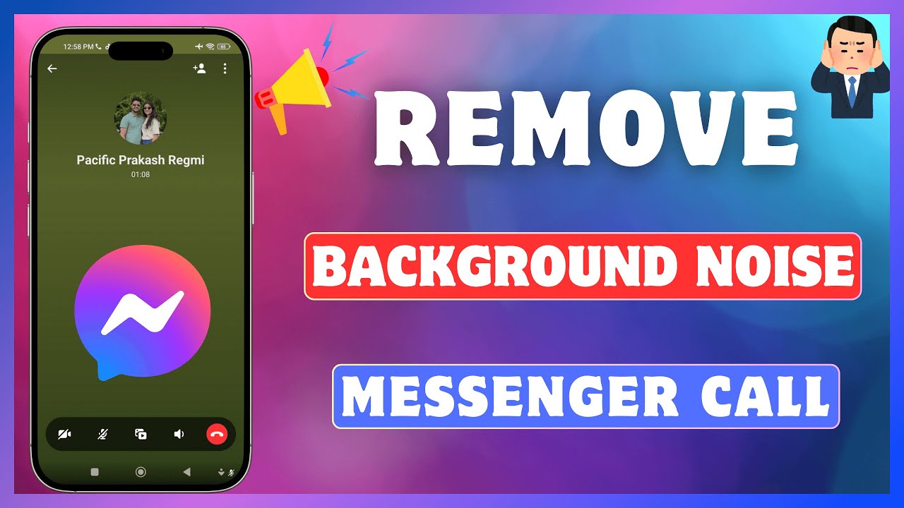 How To Remove Background Noise On Messenger Call | Noise Reduction On Video/Audio Calls