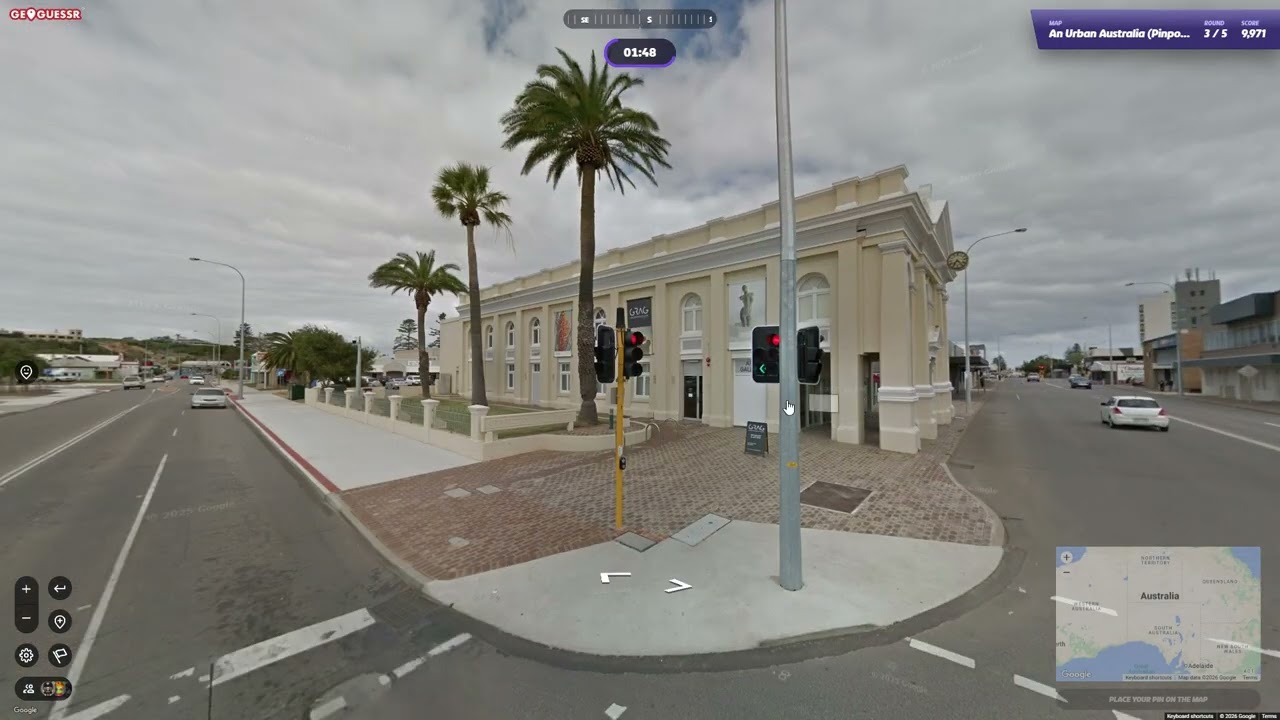 An Urban Australia Pinpointable,10k+ pop, GeoGuessr