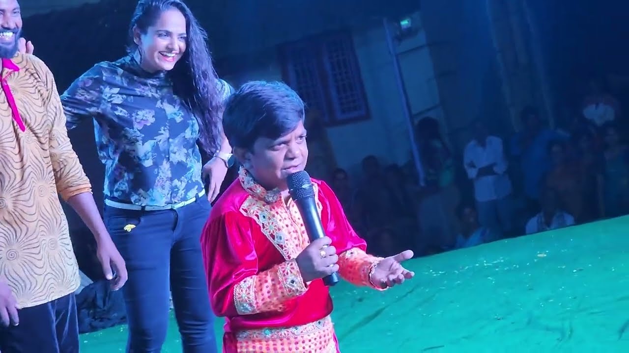 ramesh master anchore roja vura natu dance comdey with audience Balu riders event 9985989008