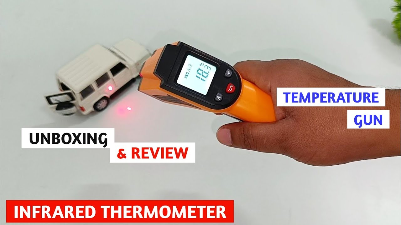 Laser Infrared Thermometer Unboxing and Review | Infrared Temperature Gun Unboxing and Review