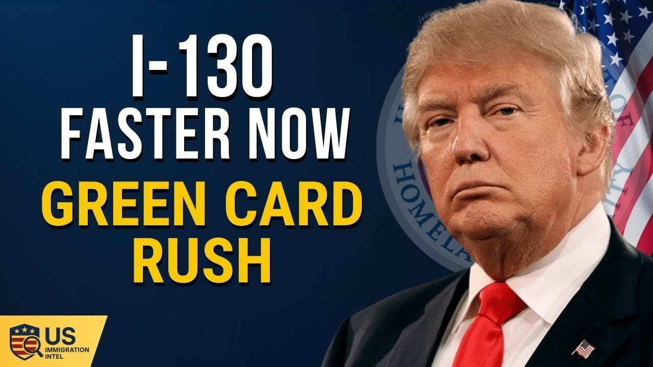 🚨I-130 Wait Times Just PLUMMETED: Get Your Green Card Faster Now