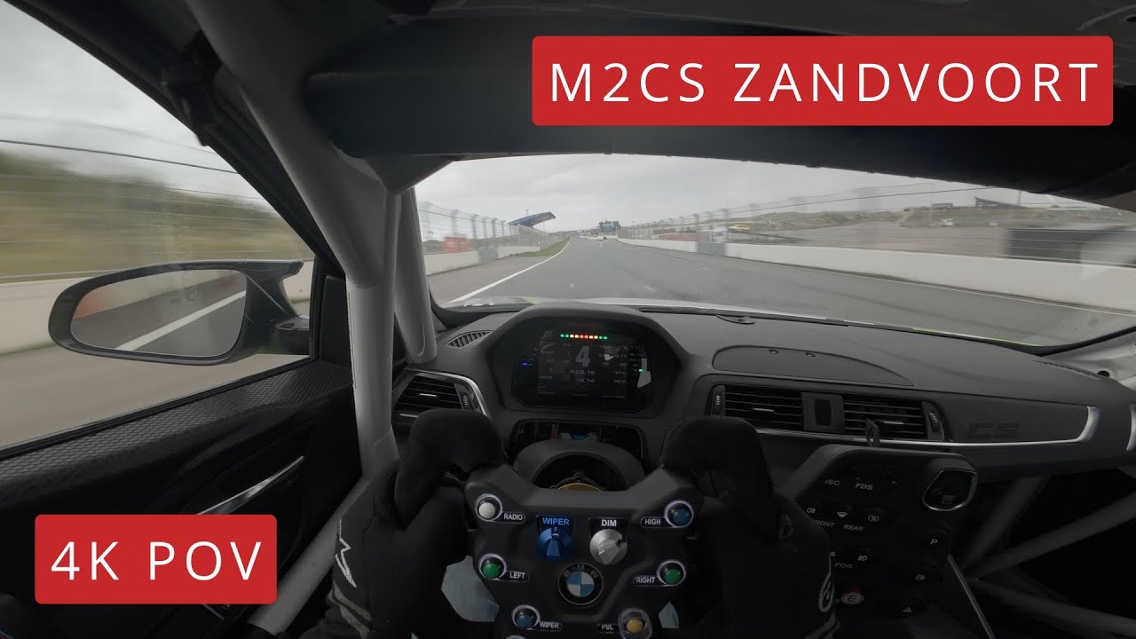 BMW M2 CS Racing // 4K POV Test drive // Circuit Zandvoort
