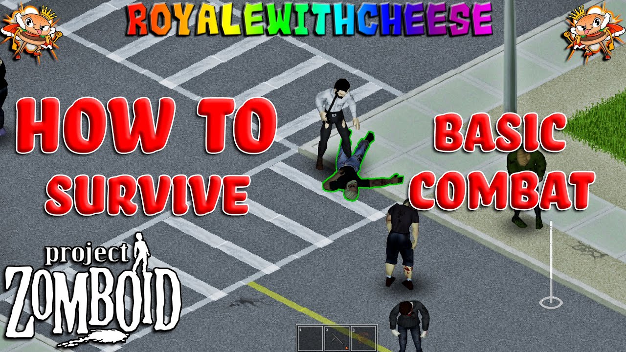 How To Survive Project Zomboid - Episode 2 Basic Combat - The Ultimate Beginners Guide