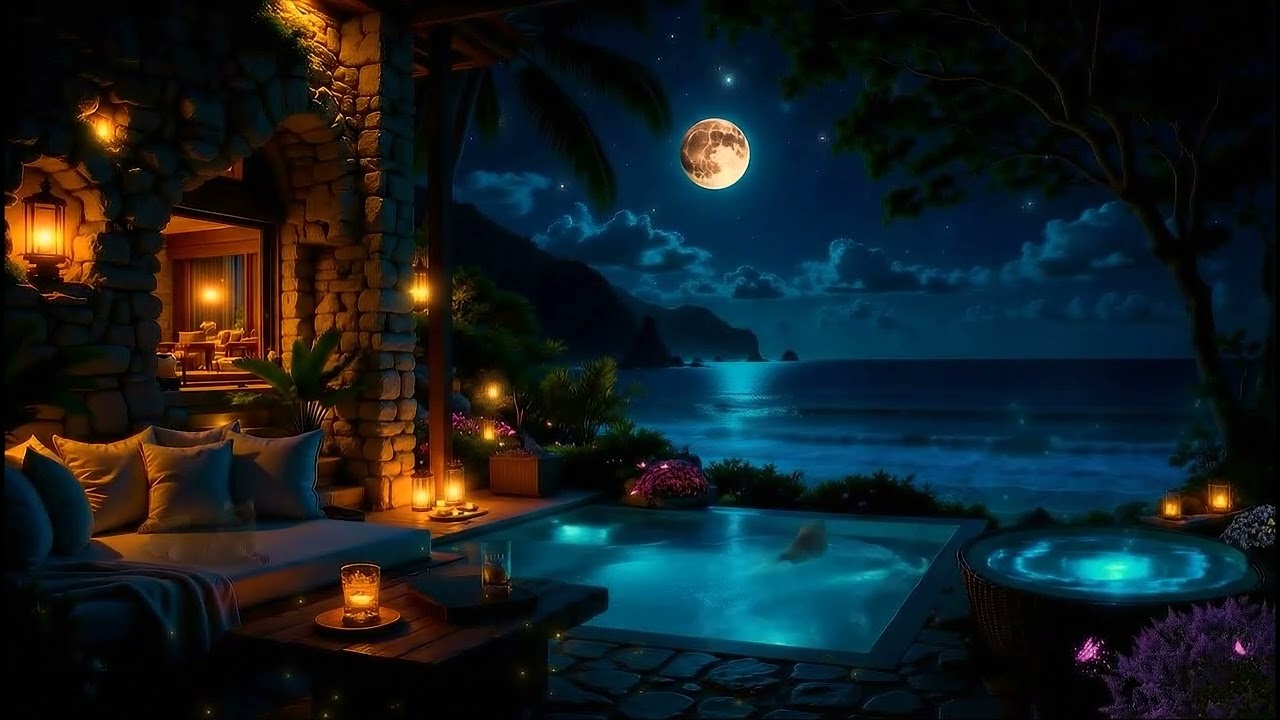 Sleep For 3 Hours Straight, High Quality Stereo Ocean Sounds Of Rolling Waves For Deep Sleeping