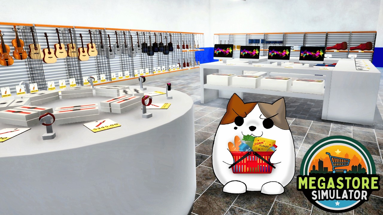 Adding the Electronics Department in Megastore Simulator! | New Department Store Sim! Ep 3