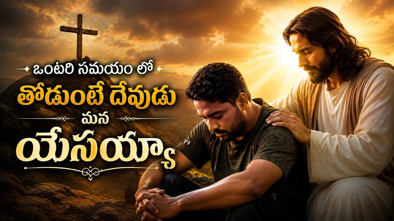  మన ఒంటరి సమయం లో తోడుండే దేవుడు మన యేసయ్య