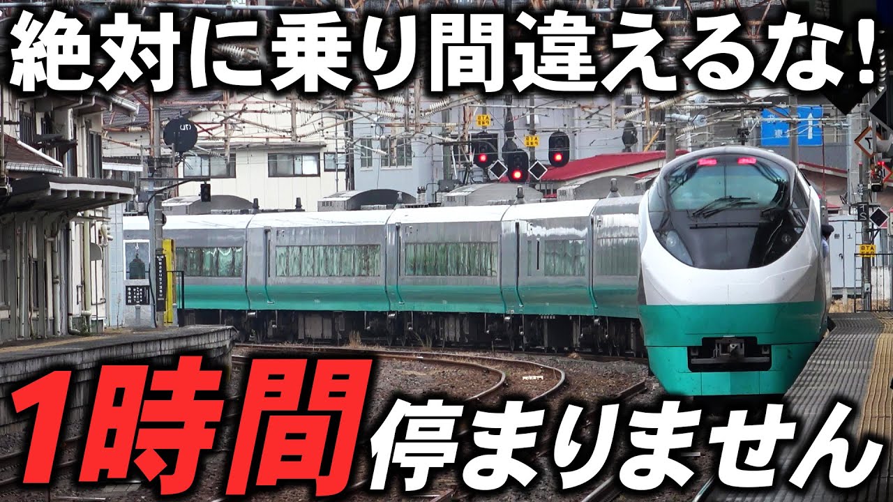 【ノンストップ】これが特急ひたち号の本気！117km走り続けます！