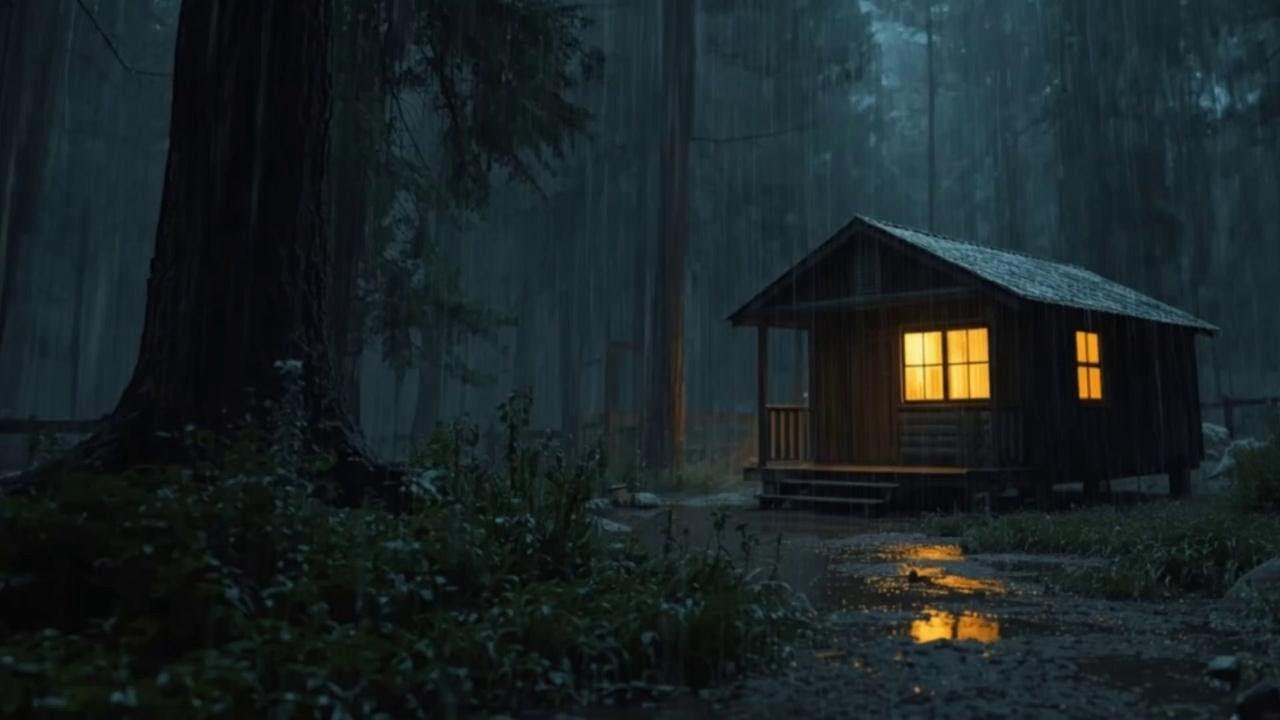 Night Rain Perfect for Deep Sleep And Anxiety