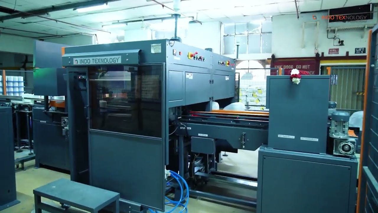 Indo Texnology's Automatic Cone Packing System with Auto Feeding