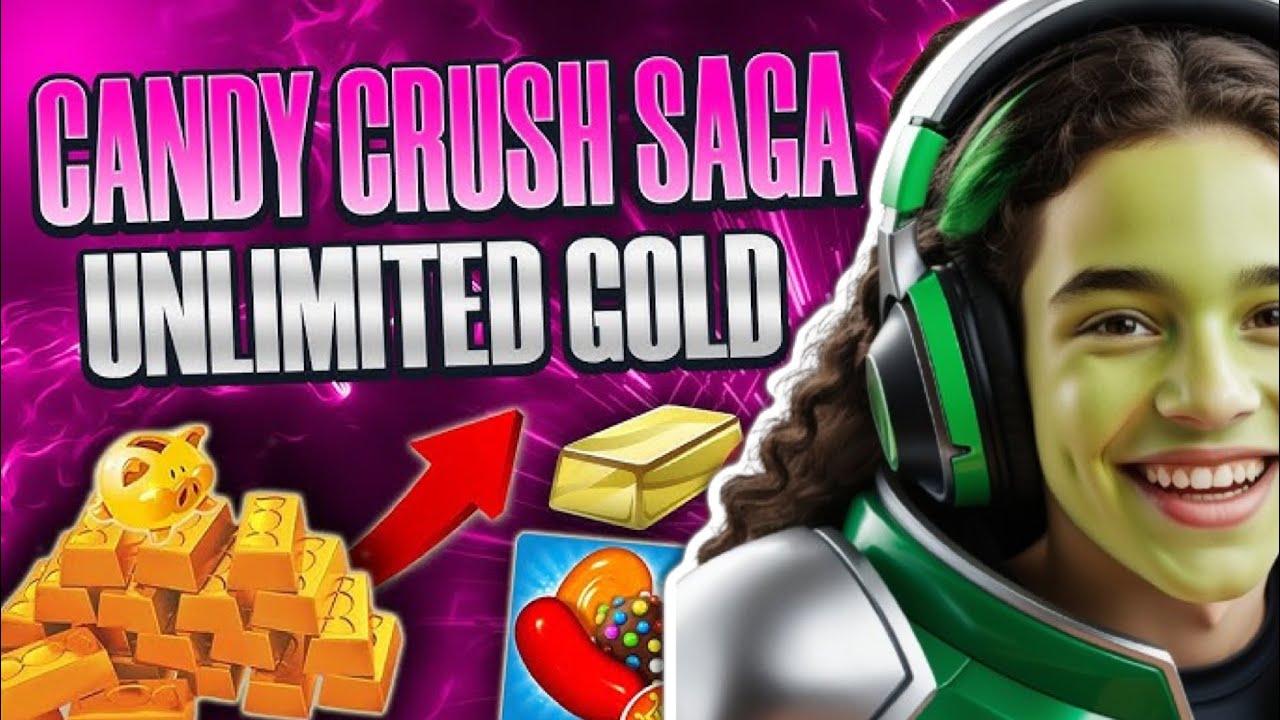 BEST Candy Crush Saga Hack - Actually I Got Unlimited GOLD BARS in Candy Crush Saga *Quick*