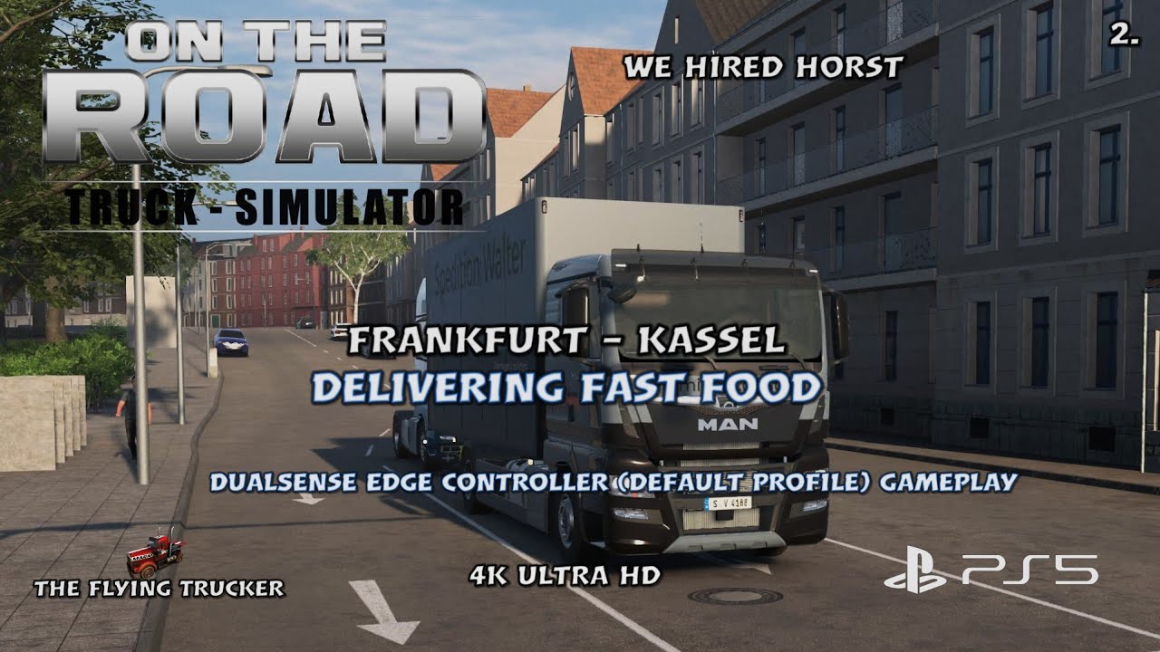 On The Road Truck Simulator| PS5 | 2. | Dualsense Edge Controller (Default Profile) Gameplay #ps5