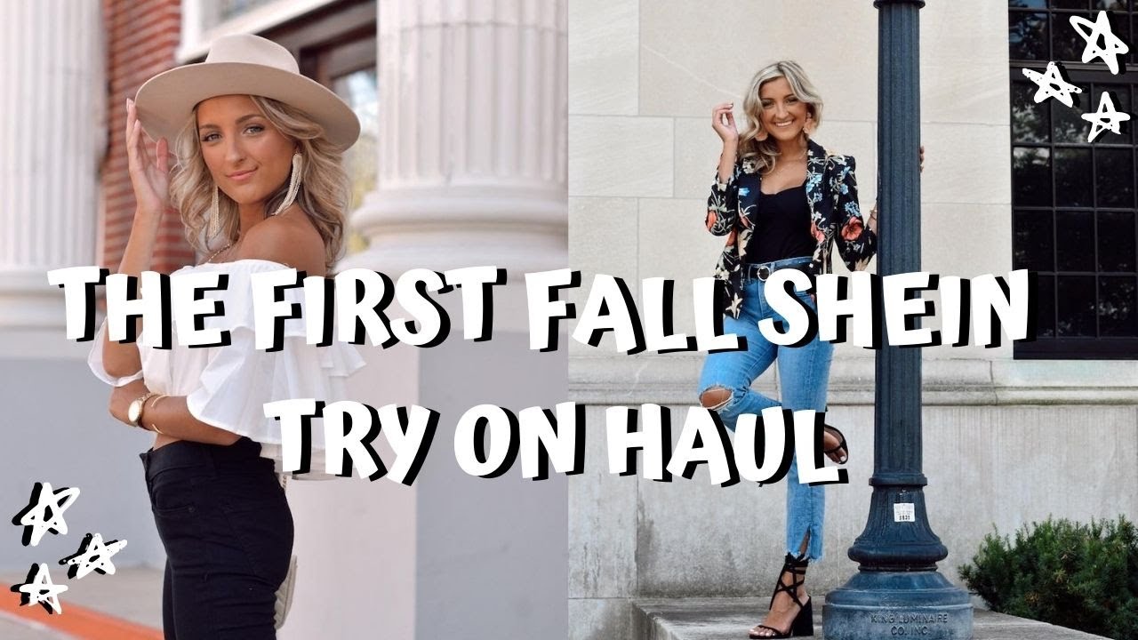 SHEIN FALL TRY ON HAUL 2020 // summer to fall transition pieces