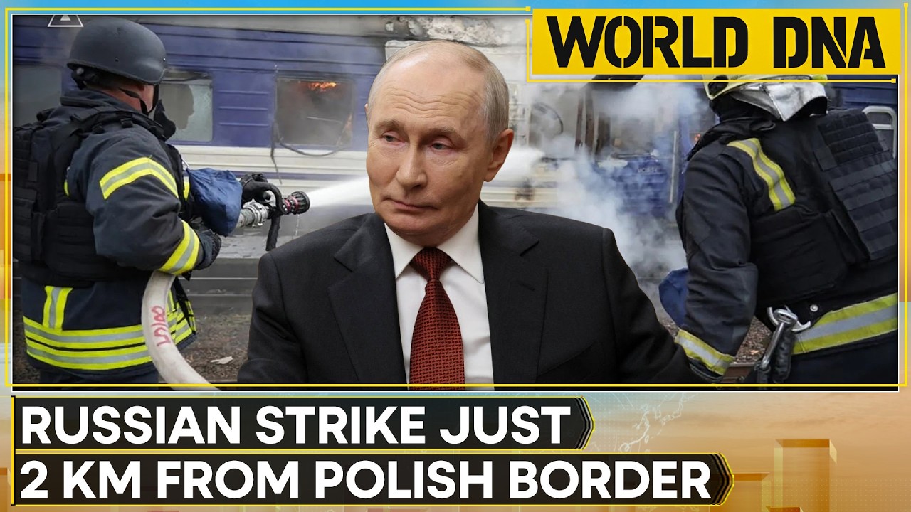 Russia-Ukraine War: Ukrainian Train Hit Near Polish Border | WION World DNA