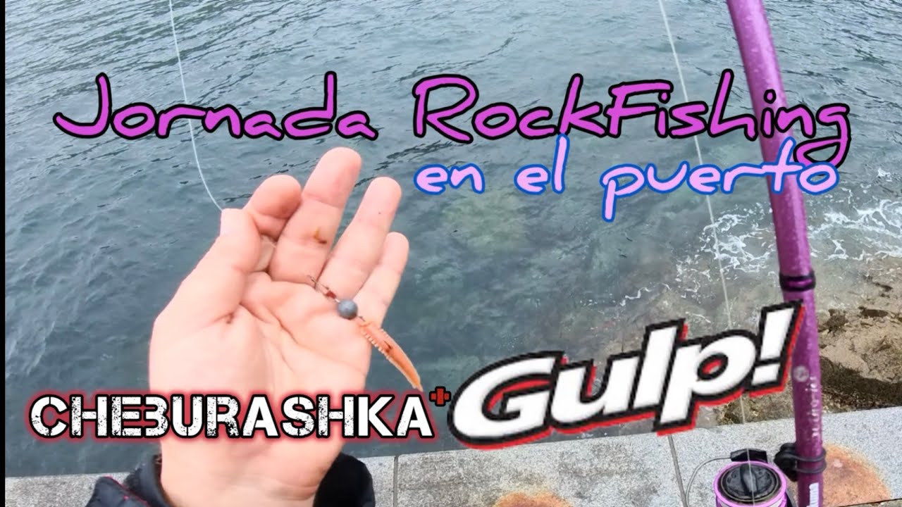 Jornada RockFishing | Pescando en el PUERTO de Cudillero 🎳 (BOLAZO) 