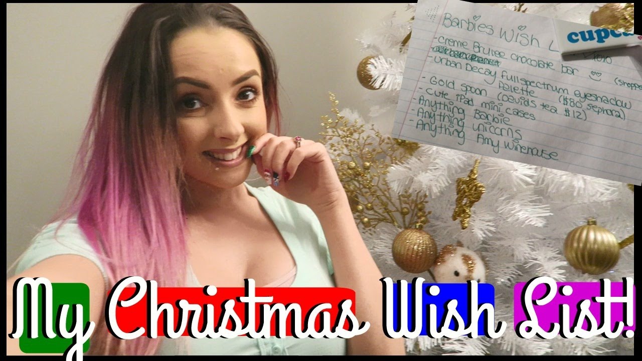 MY CHRISTMAS WISH LIST!! - Vlogmas Day 20
