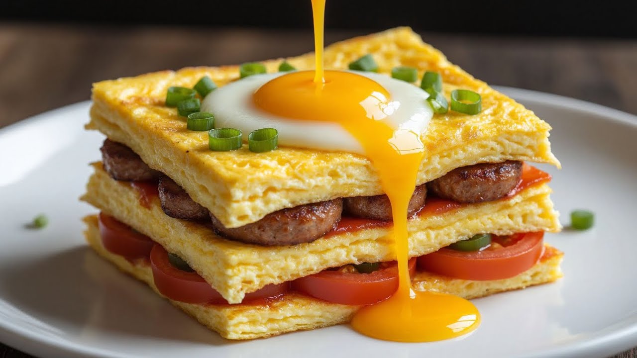 Die Idee eines Frühstücks für jeden Tag ist einfach, schnell und lecker!Tolles Rezept für 5 Minuten