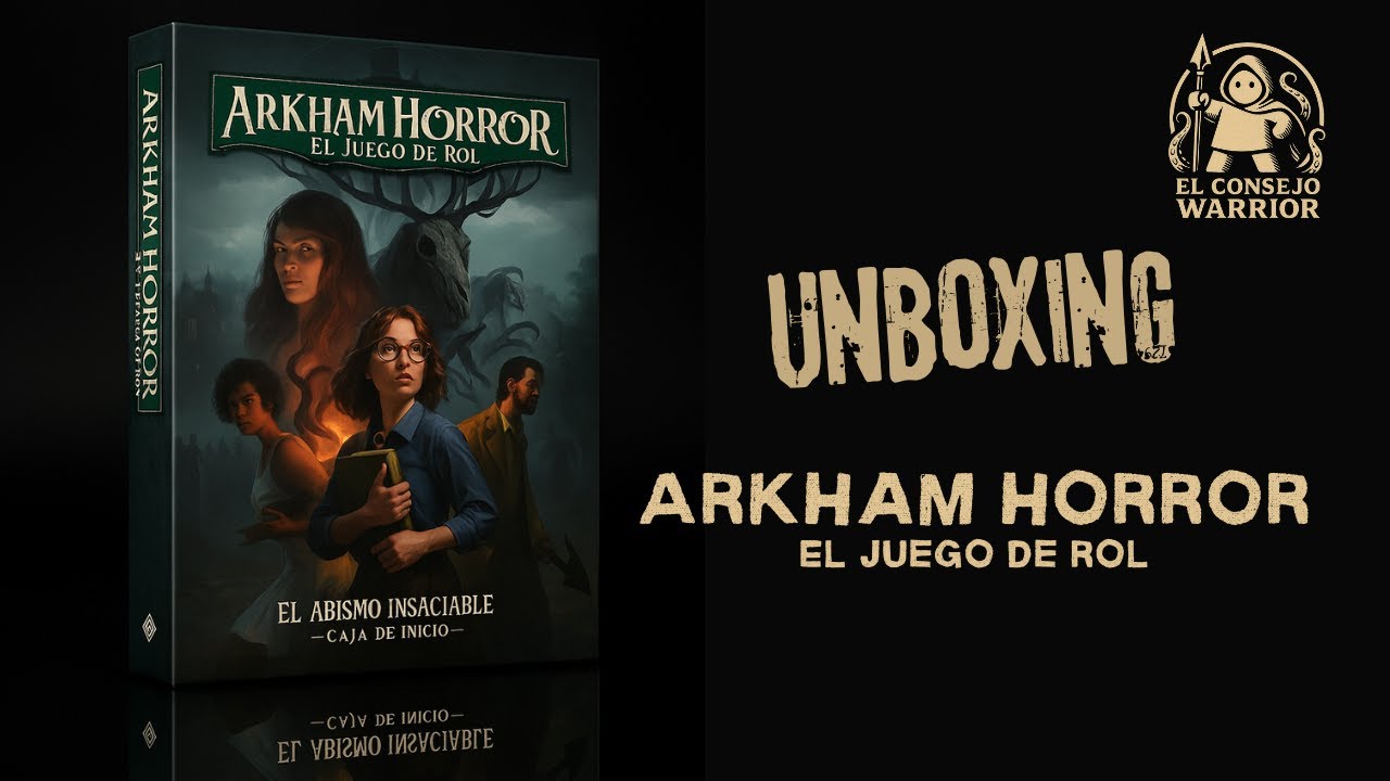 Unboxing Arkham Horror - Todo lo que viene en la caja