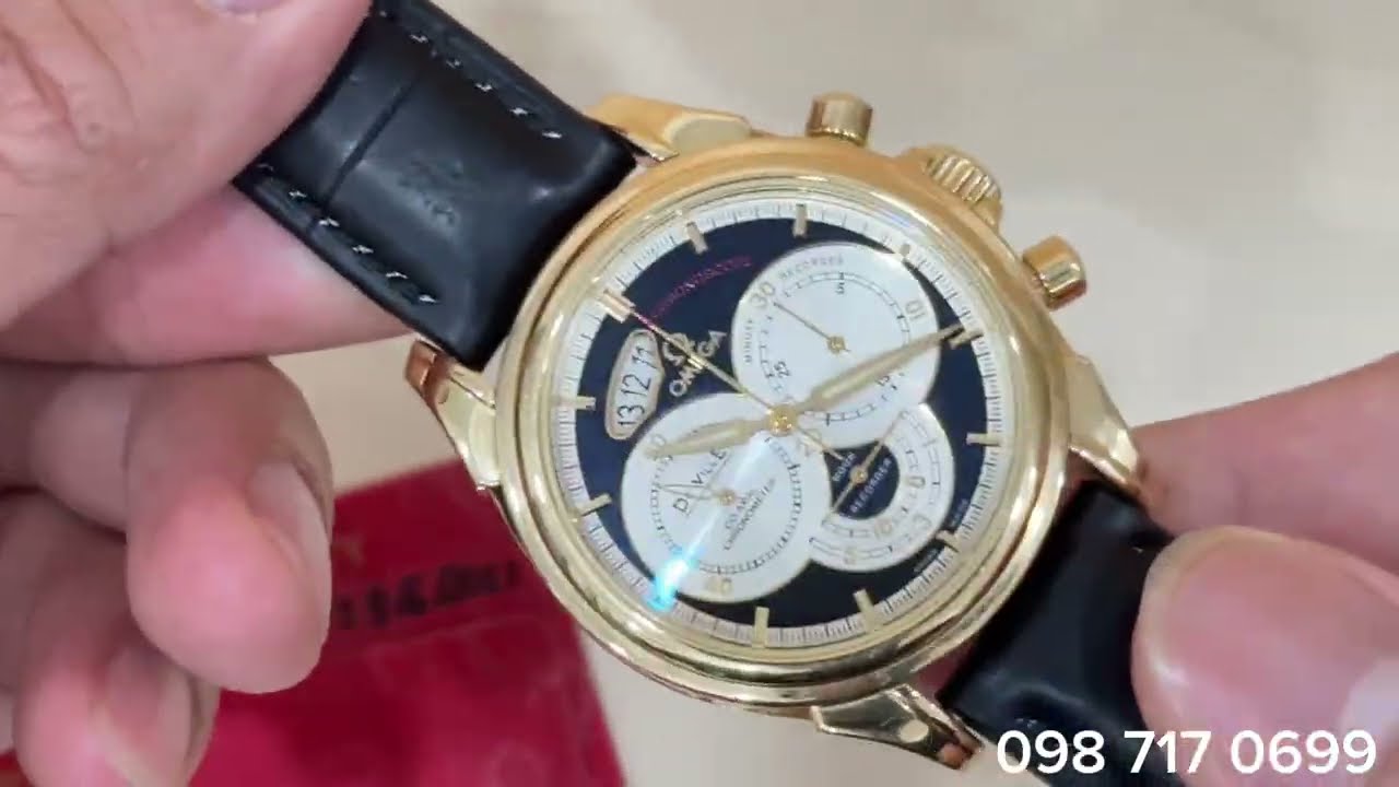[HIẾM] Omega Deville Co-Axial Chronoscope 41mm 4657.50.31 Vàng khối 18k // BWATCH_098.717.0699