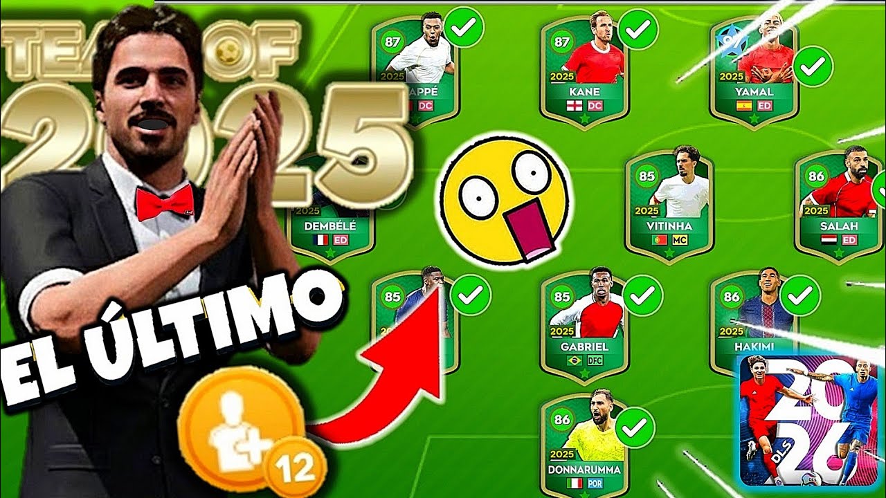 🤑EL &Uacute;LTIMO TOTY DLS 26 GASTE TODO y lo MEJORE Team of 2025 #dls26