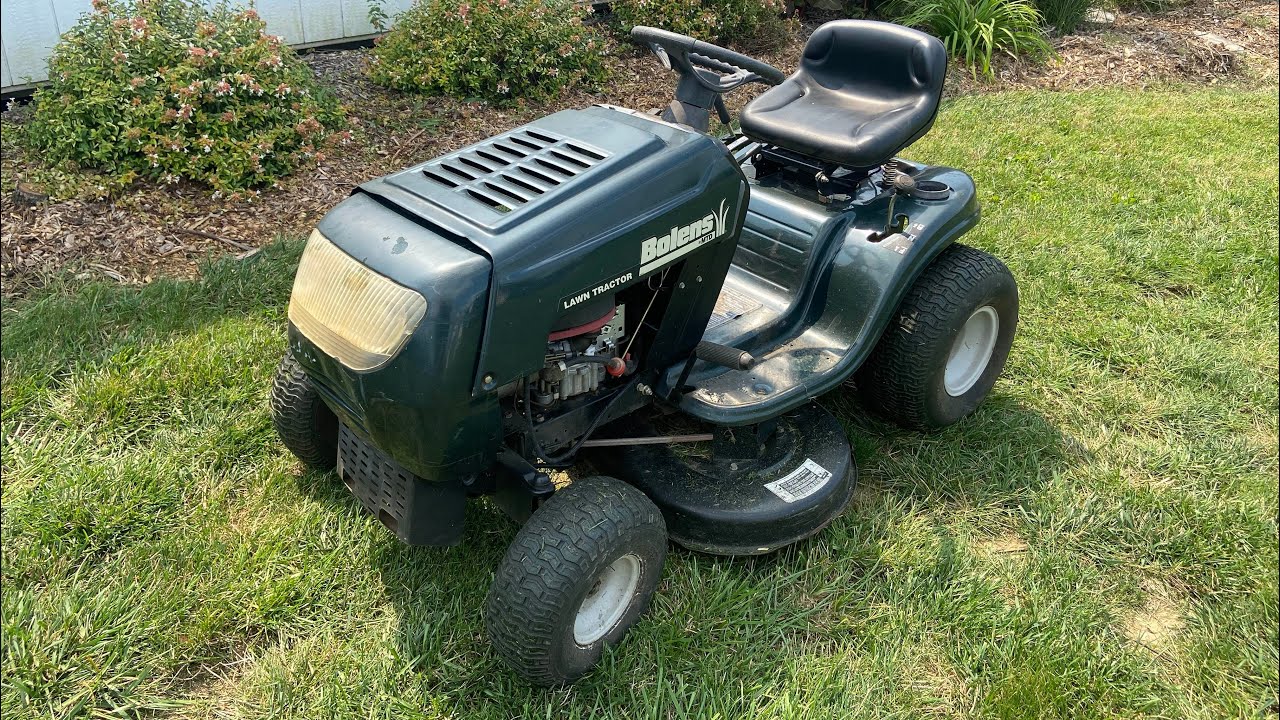 Bolens mower would not start- fixed